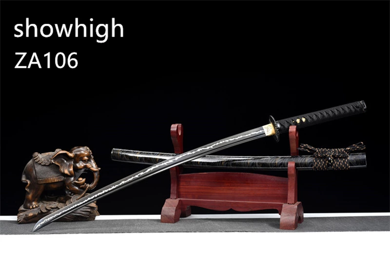black katana sword ZA106