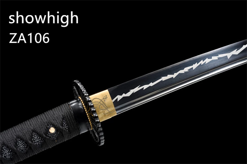 black katana sword ZA106