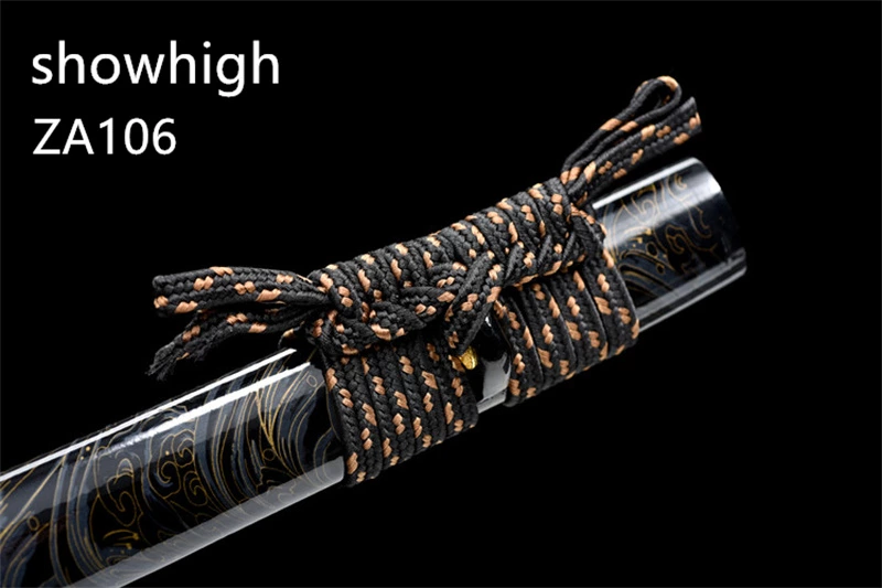 black katana sword ZA106