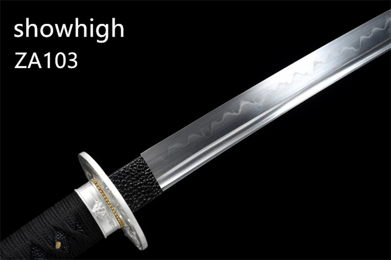 T10 real hamon snake katana sword ZA103