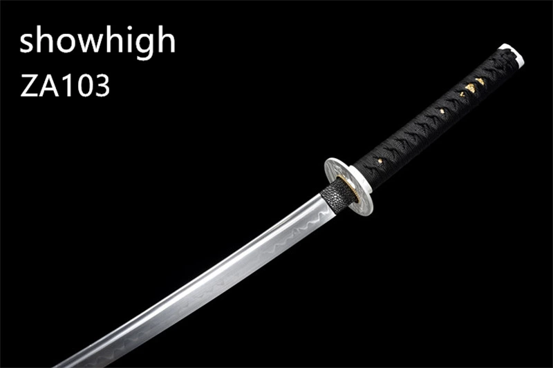 T10 real hamon snake katana sword ZA103