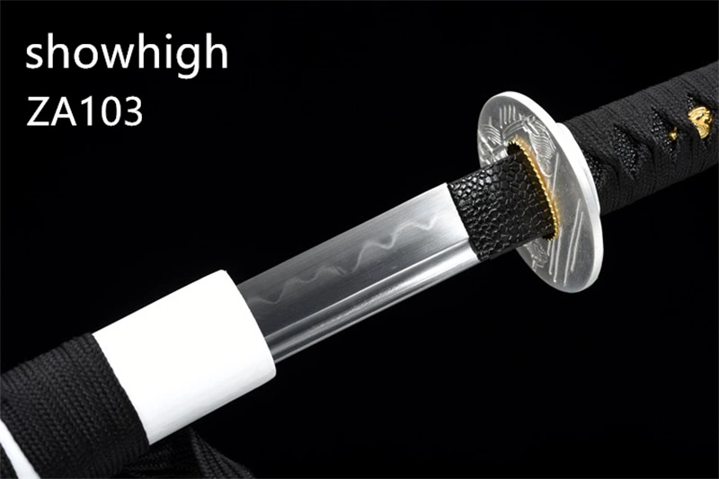 T10 real hamon snake katana sword ZA103