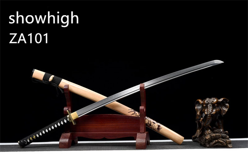 hand forged T10 real hamon katana sword ZA101