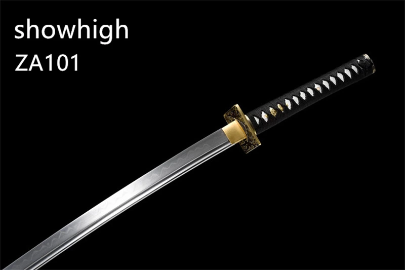 hand forged T10 real hamon katana sword ZA101