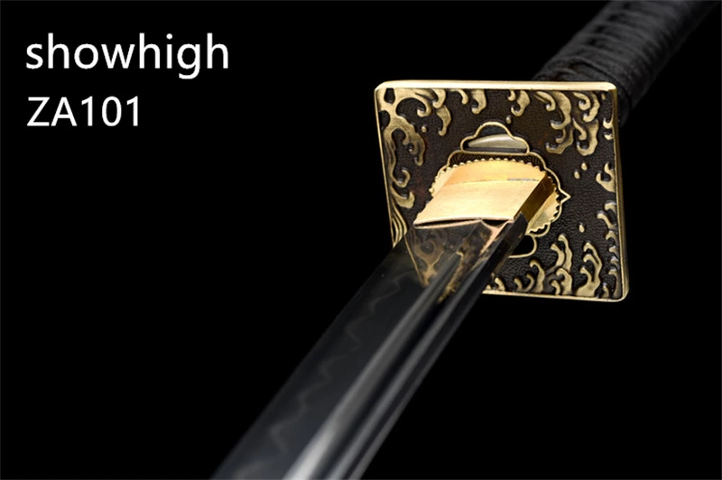hand forged T10 real hamon katana sword ZA101