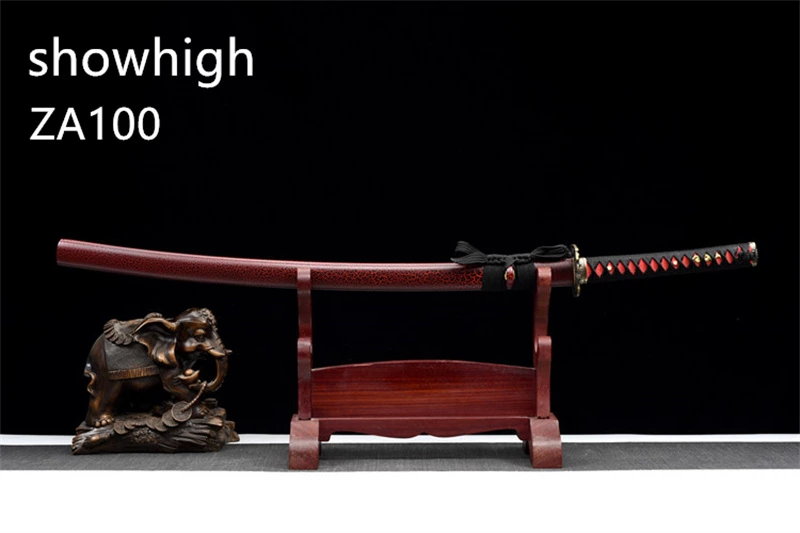 red katana sword ZA100