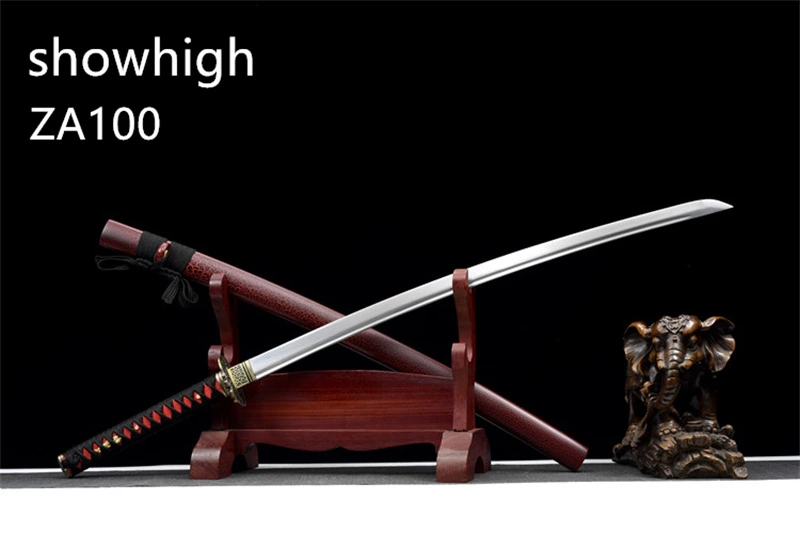 red katana sword ZA100