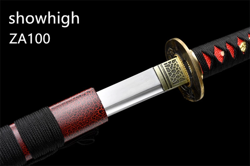 red katana sword ZA100