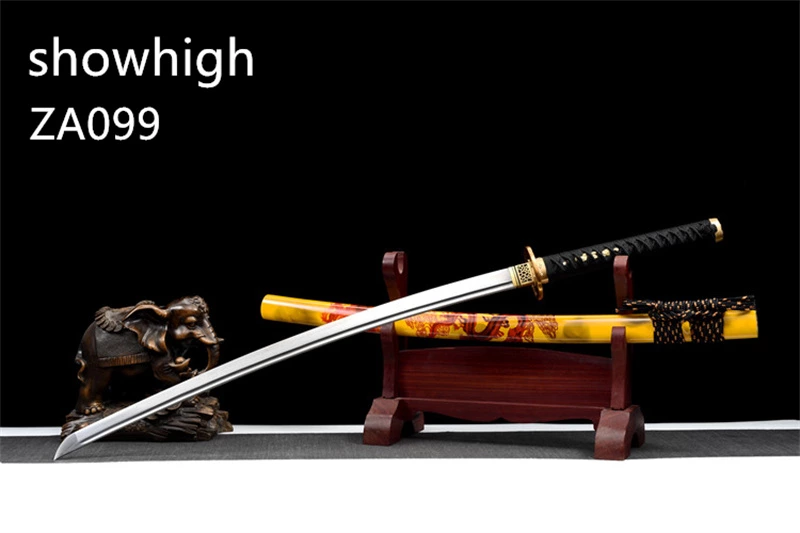 red dragon damascus katana sword ZA099