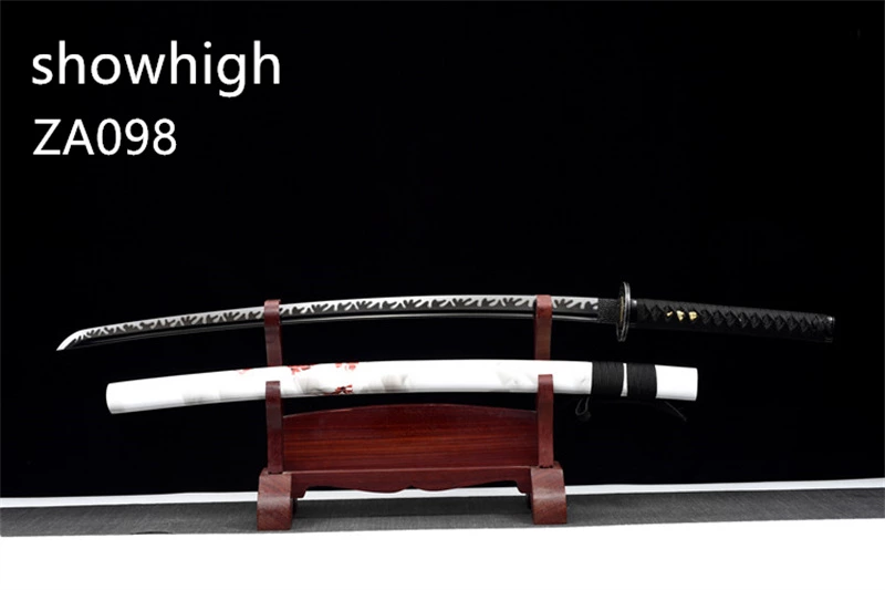 red  dragon black katana sword ZA098