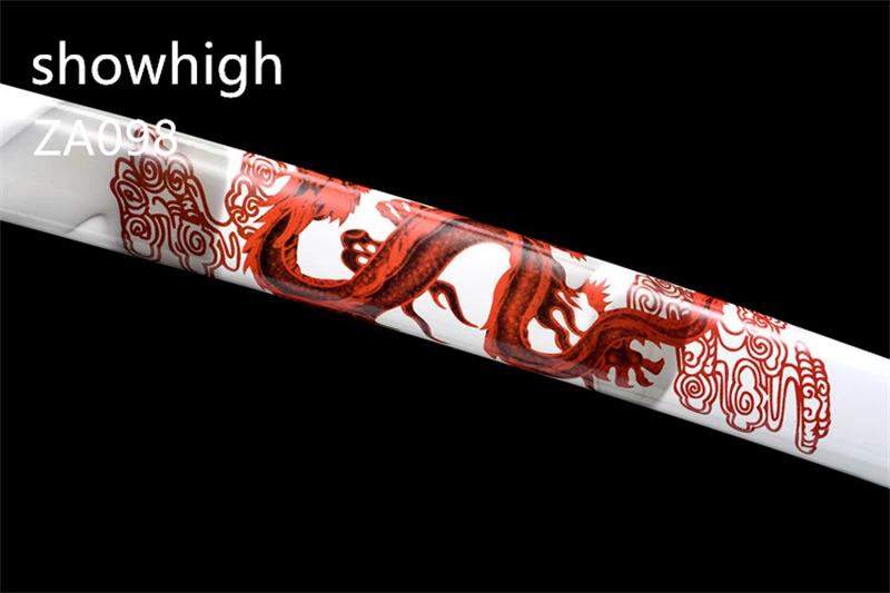 red  dragon black katana sword ZA098
