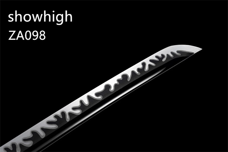red  dragon black katana sword ZA098