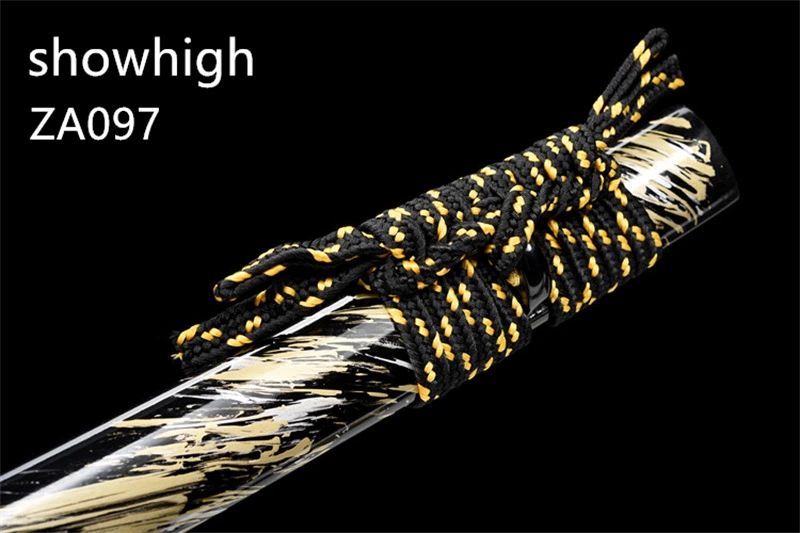 hand forged blue katana sword ZA097