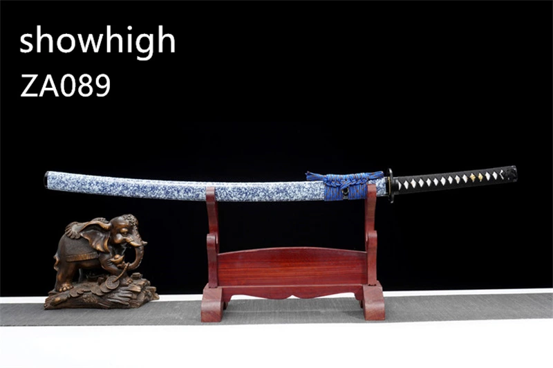 blue katana sword ZA089