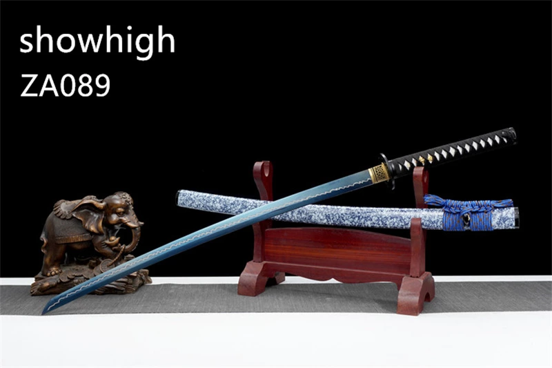 blue katana sword ZA089