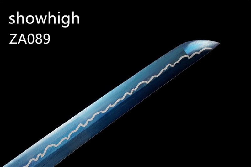 blue katana sword ZA089