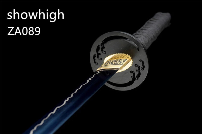 blue katana sword ZA089