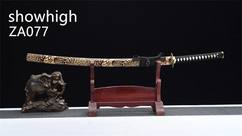 leopard katana sword ZA077