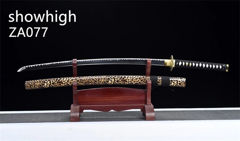 leopard katana sword ZA077