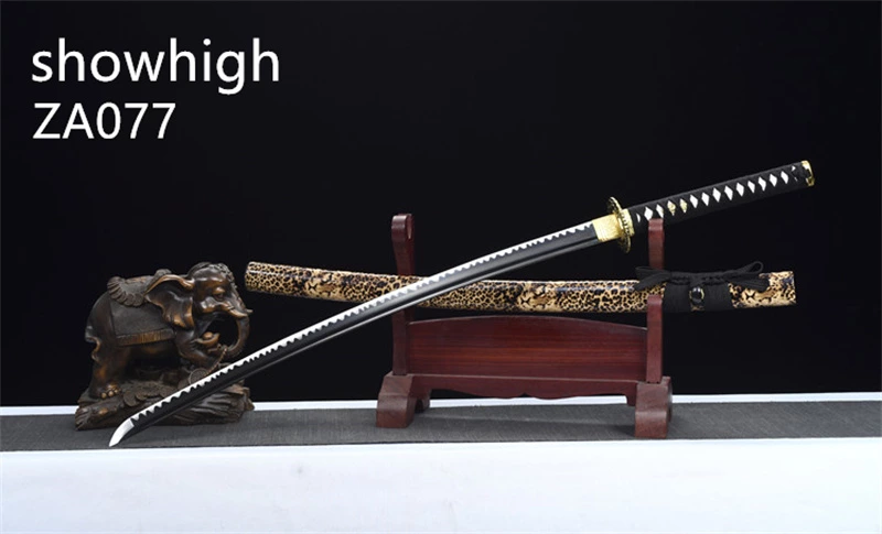 leopard katana sword ZA077