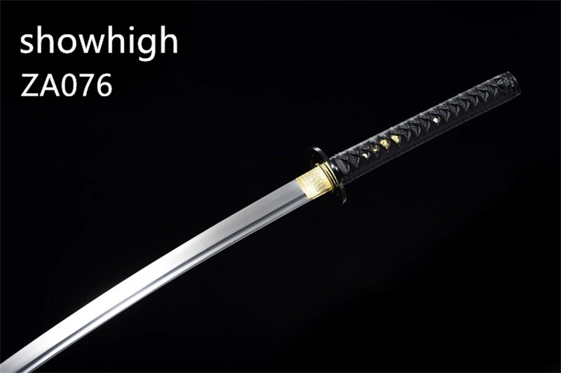 hand forged black katana swords ZA076
