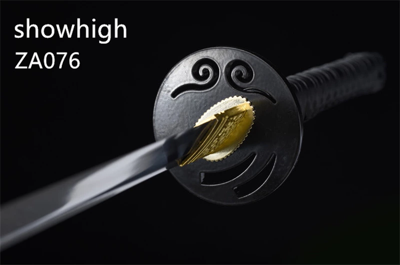 hand forged black katana swords ZA076
