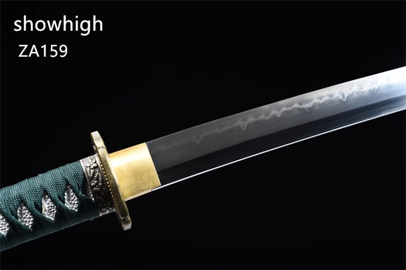 T10 real hamon military katana sword ZA159