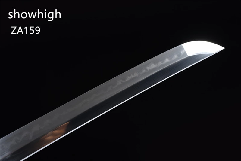 T10 real hamon military katana sword ZA159