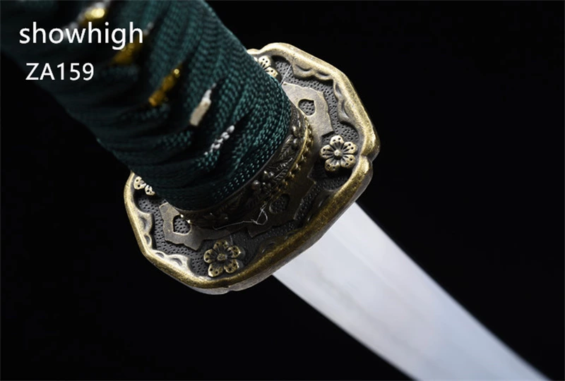 T10 real hamon military katana sword ZA159