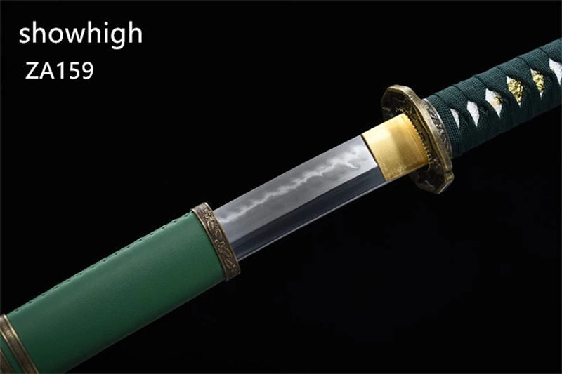 T10 real hamon military katana sword ZA159