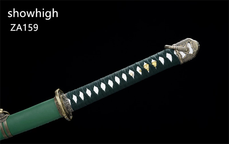 T10 real hamon military katana sword ZA159