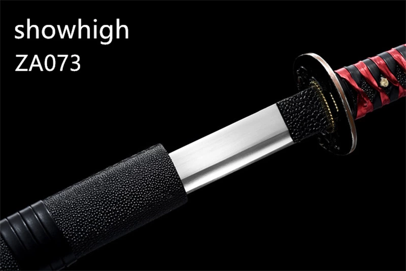 black samurai katana swords ZA073