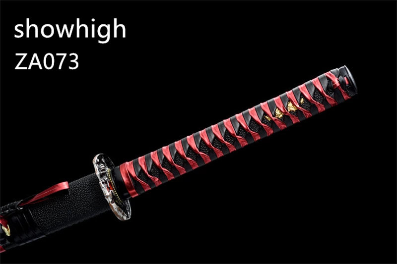 black samurai katana swords ZA073