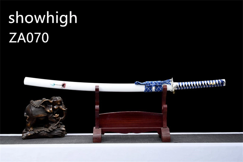 blue katana sword ZA070