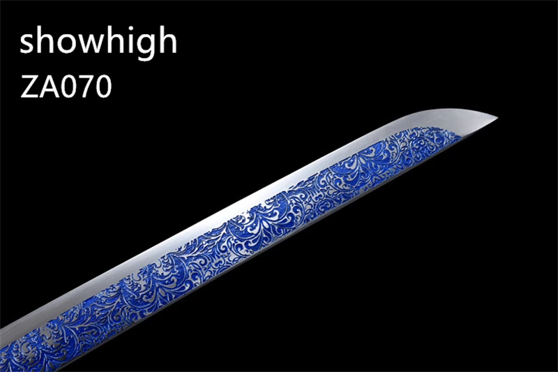 blue katana sword ZA070