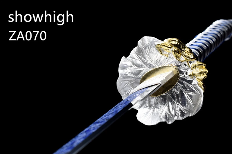 blue katana sword ZA070