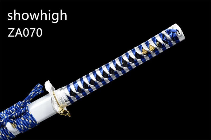 blue katana sword ZA070