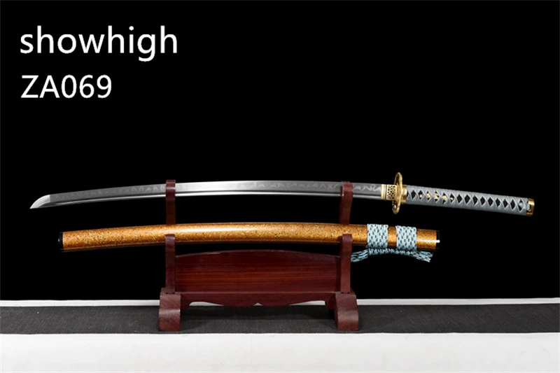 T10 real hamon katana sword ZA069