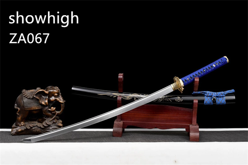 dragon damascus katana sword ZA067