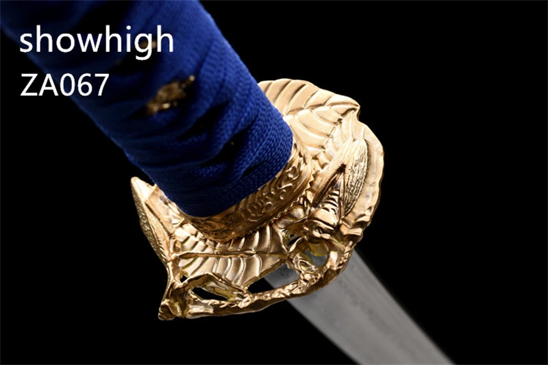 dragon damascus katana sword ZA067