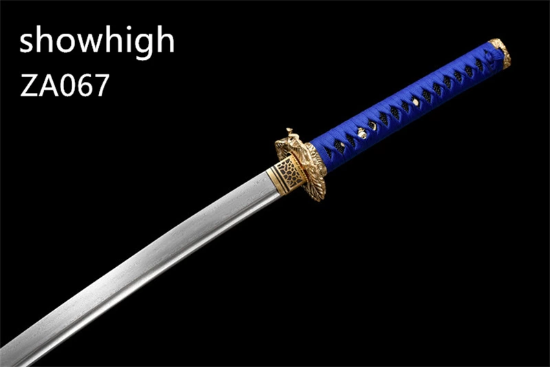 dragon damascus katana sword ZA067