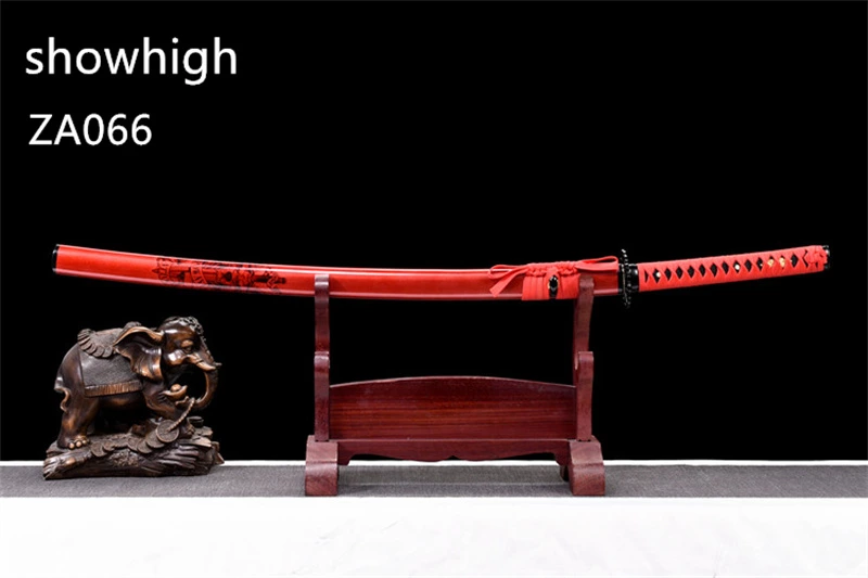 red katana sword ZA066