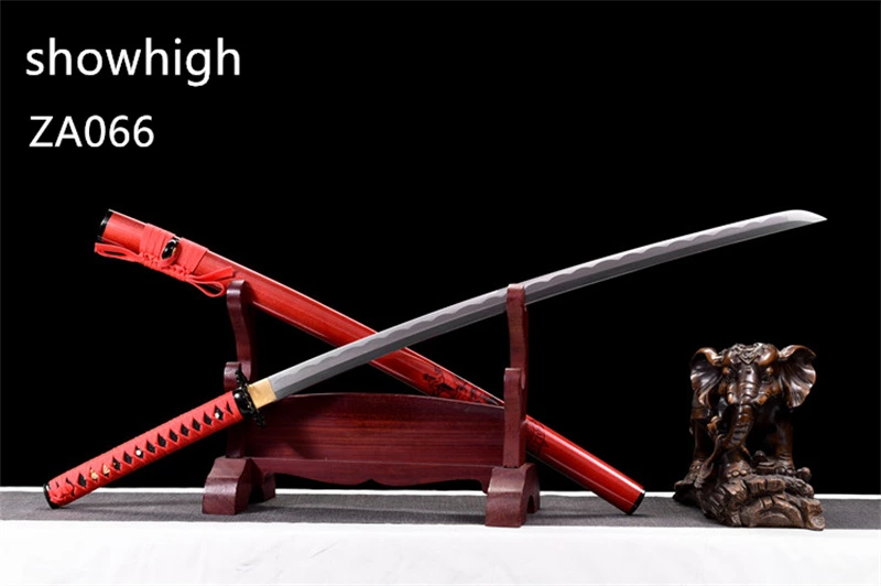 red katana sword ZA066