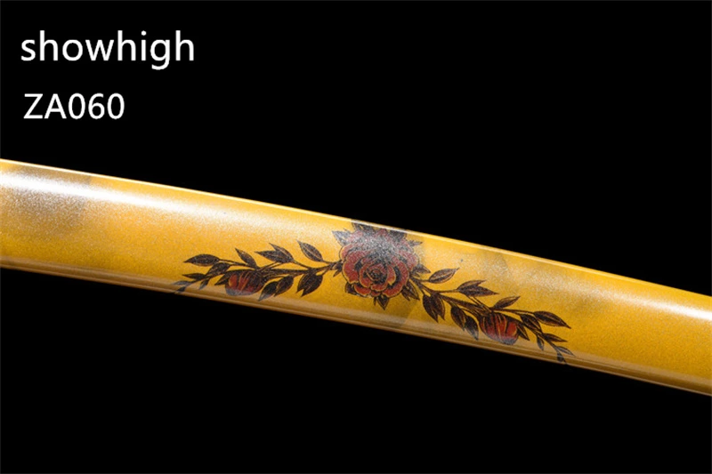 red rose katana sword ZA060