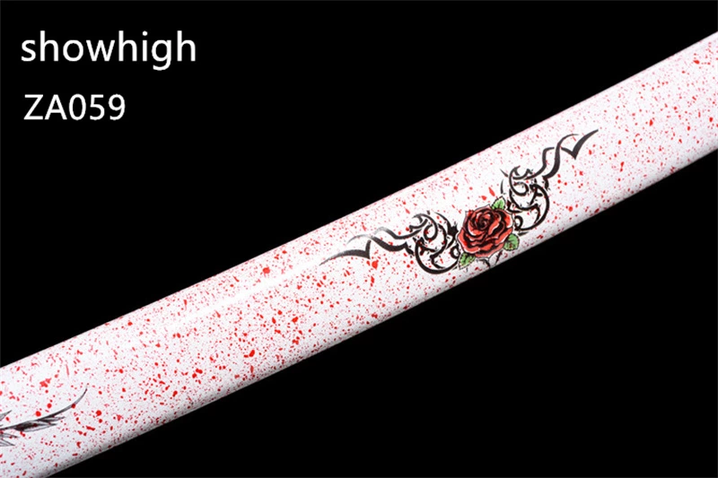 rose katana sword ZA059