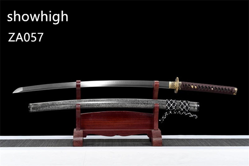T10 real hamon katana sword ZA057