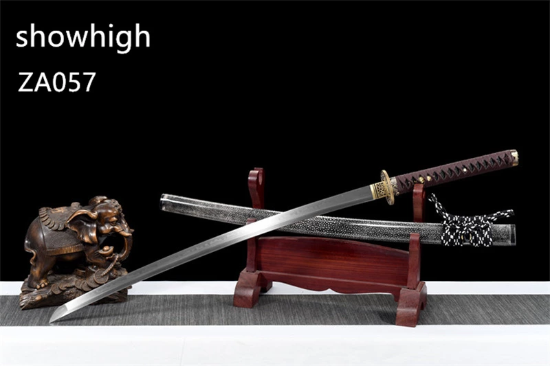 T10 real hamon katana sword ZA057