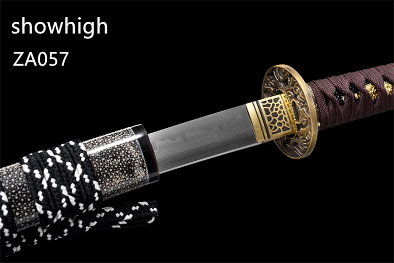 T10 real hamon katana sword ZA057