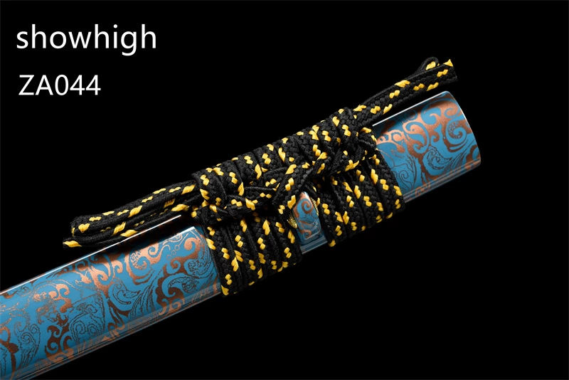 T10 real hamon dragon katana sword ZA044