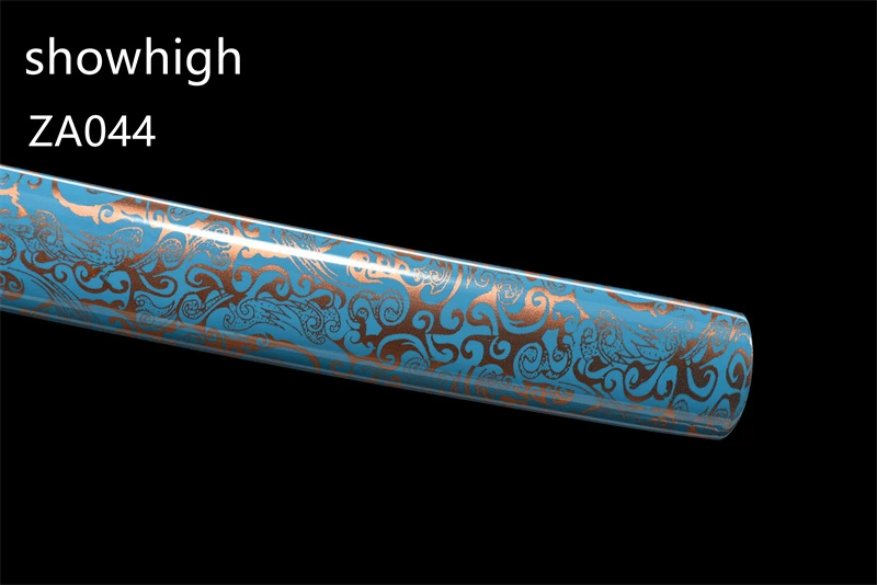 T10 real hamon dragon katana sword ZA044